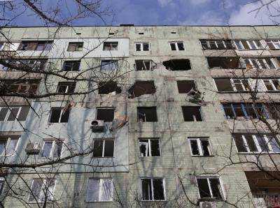 Жилые районы Красогоровки были обстреляны боевиками