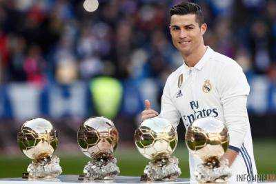 В Португалии К.Роналду назван лучшим футболистом года
