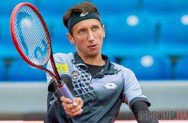 Украинский теннисист Сергей Стаховский обыграл двух конкурентов на старте турнира во Франции