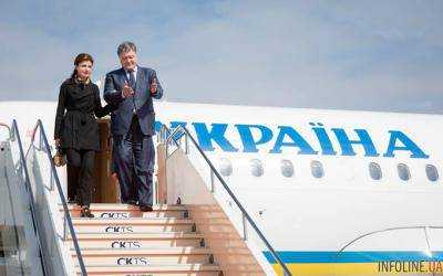 Порошенко начал официальный визит в Латвию