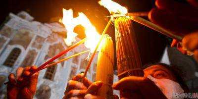 В Страстную субботу в Киев доставят Благодатный огонь из Иерусалима