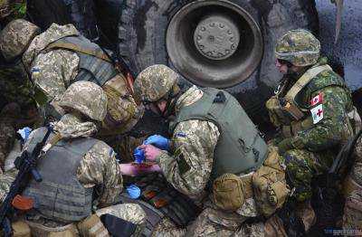 В зоне АТО пятеро украинских военных получили ранения