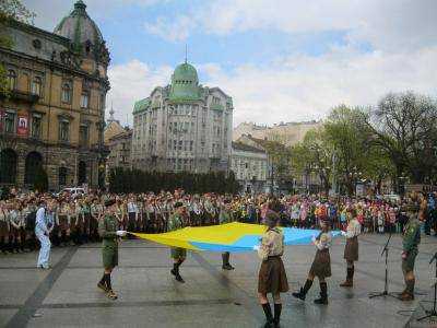 Во Львове празднуют 105 годовщину основания "Пласта"