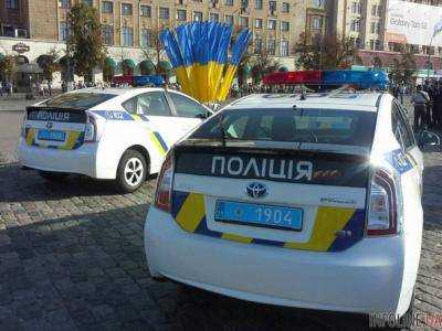 В Киевской области патрульные полицейские на машине сбили велосипедиста