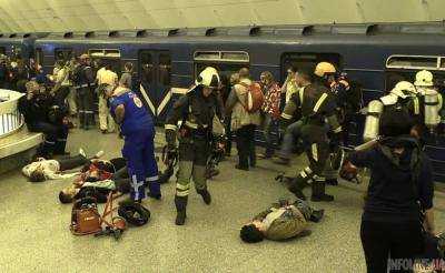 При взрыве в петербургском метро пострадало 102 человека