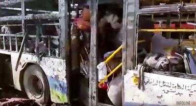 В Сирии в результате взрыва возле автобуса погибли около 70 детей