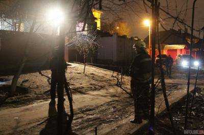 В Киеве мужчина обстрелял частный дом.Видео