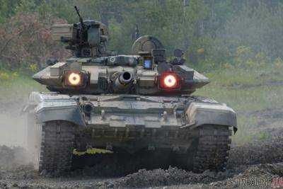 Россия использовала на Донбассе самый мощный танк в своей армии.Видео