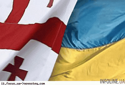 Главы МИД Украины и Грузии обсудили вопросы европейской и евроатлантической интеграции стран