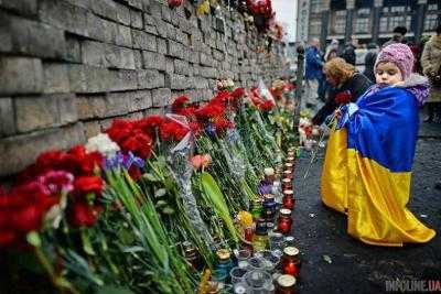 В Киеве освящена стена памяти погибших защитников Украины 2014-2017 года