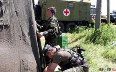 Трое военных получили ранения в зоне АТО