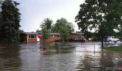 В 2х штатах США из-за наводнений введен режим ЧС