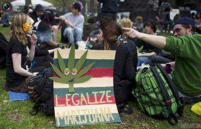 В Германии состоялись демонстрации за легализацию марихуаны