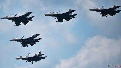Россия показала воздушную репетицию военного парада