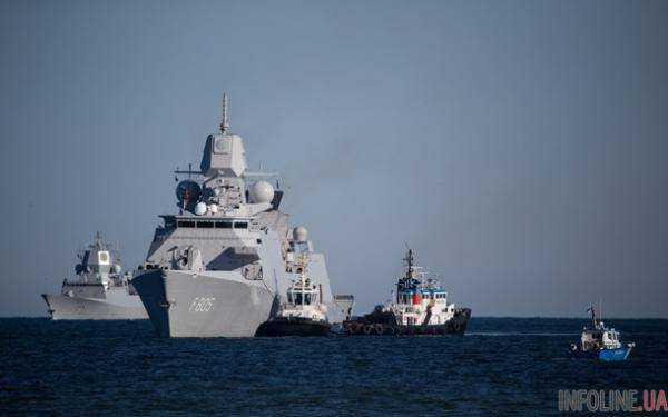 В Эстонию прибыли шесть кораблей НАТО.Фото