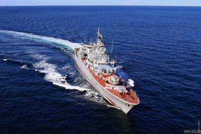 Самый большой военный корабль “Гетьтман Сагайдачный” ремонтируют на Ильичевском судоремонтрому заводе