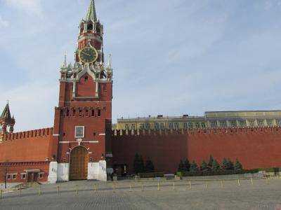 Активистов с иконой для В.Путина задержали на Красной площади в Москве