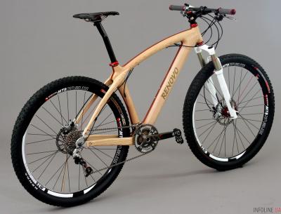 В Беларуси возродили производство деревянных велосипедов
