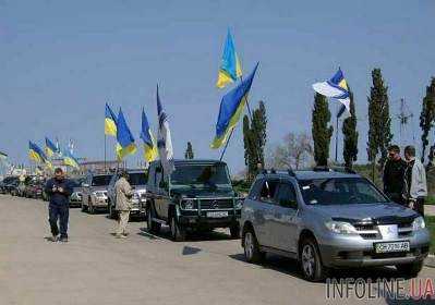 Участники автопробега к П.Порошенко начали сбор в Киеве