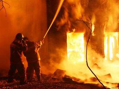 В Луганской области в пожаре погиб двухлетний мальчик