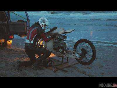 В Дании сделали деревянный мотоцикл на топливе из водорослей