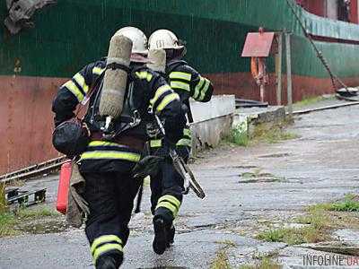 На Николаевском судостроительном заводе произошел пожар