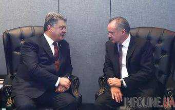 Сегодня П.Порошенко проведет встречу с Президентом Словацкой Республики