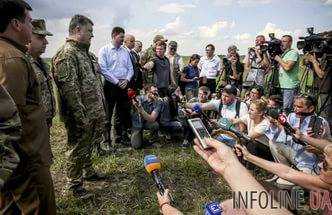 Завтра П.Порошенко посетит Донецкую область