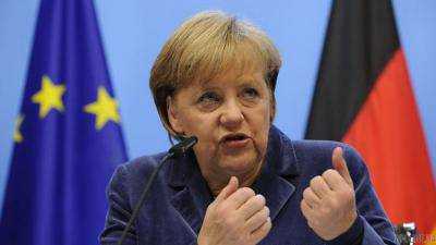 А.Меркель поддержала критику американских санкций против России