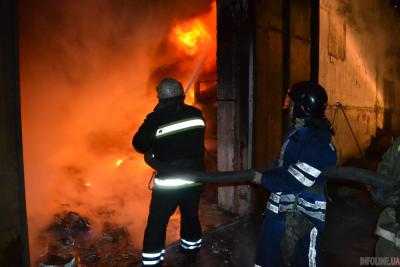 В центре Киева пожар локализован