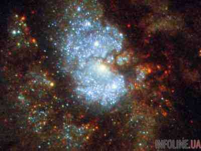 "Хаббл" сделал снимок "скрытой" галактики
