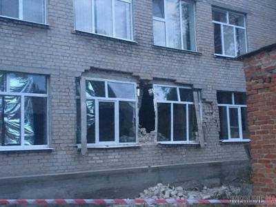 В Николаевской области обрушилось здание школы