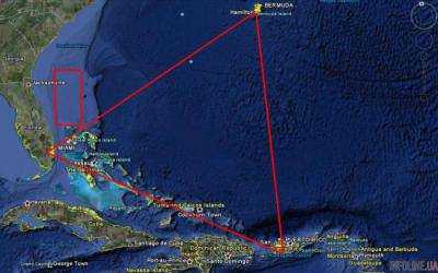 Загадочный остров всплыл со дна в Бермудском треугольнике