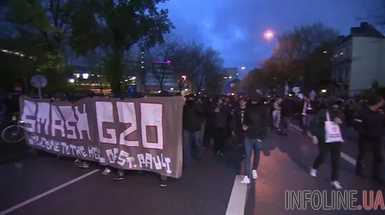 Ночь протестов противников G20 прошла в Гамбурге