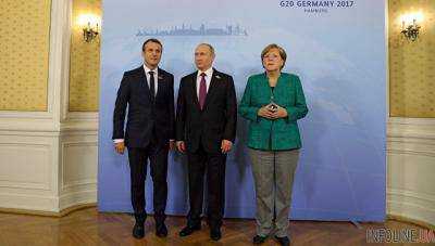 Встреча лидеров ФРГ и Франции с В.Путиным началась в Гамбурге