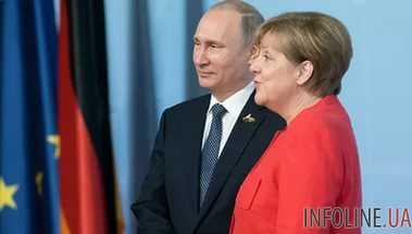 А.Меркель, Э.Макрон и В.Путин признали важность перемирия на Донбассе