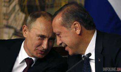 Путин считает, что благодаря Эрдогану продвинулось урегулирование сирийского вопроса
