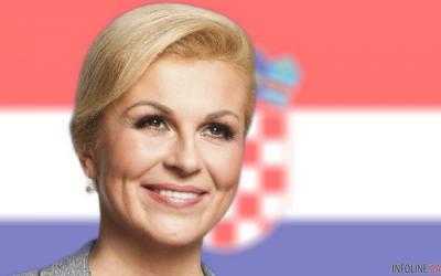 Президент Хорватии показала класс моделям Playboy