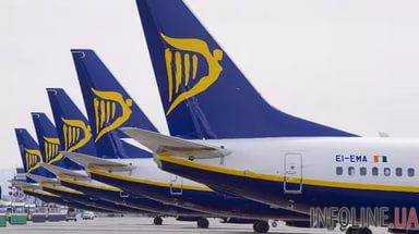 Во Львове состоялась акция «Сохранить Ryanair»