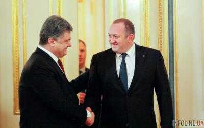 Порошенко договорился с президентом Грузии об углублении ЗСТ и активизации экономического партнерства