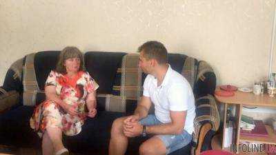 Мать Агеева встретилась с задержанным сыном.Видео