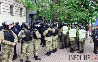 В ОУН заявили, что их штаб-квартиру заблокировали правоохранители