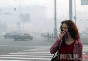 Из-за жары повысился уровень загрязнения воздуха в Киеве