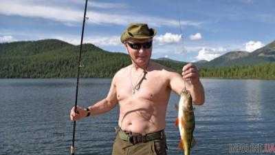 Подводная рыбалка Путина.Видео