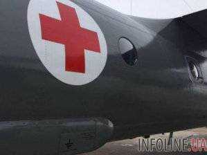 Самолет с ранеными бойцами АТО прилетел во Львов из Днепра