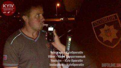 Пьяная в хлам компания устроила стрельбу и ДТП под Киевом