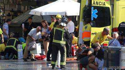Число пострадавших при теракте в Барселоне превысило 100 человек
