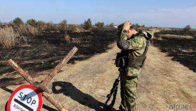 Украинские военные не пересекают линию разграничения