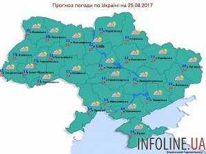 В Украине сегодня преимущественно без осадков