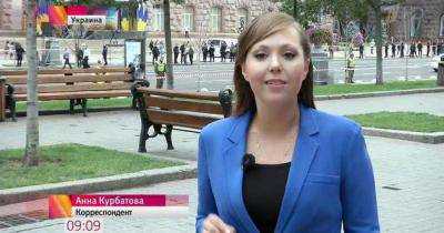 РосСМИ сняли пропагандистский сюжет в центре Киева